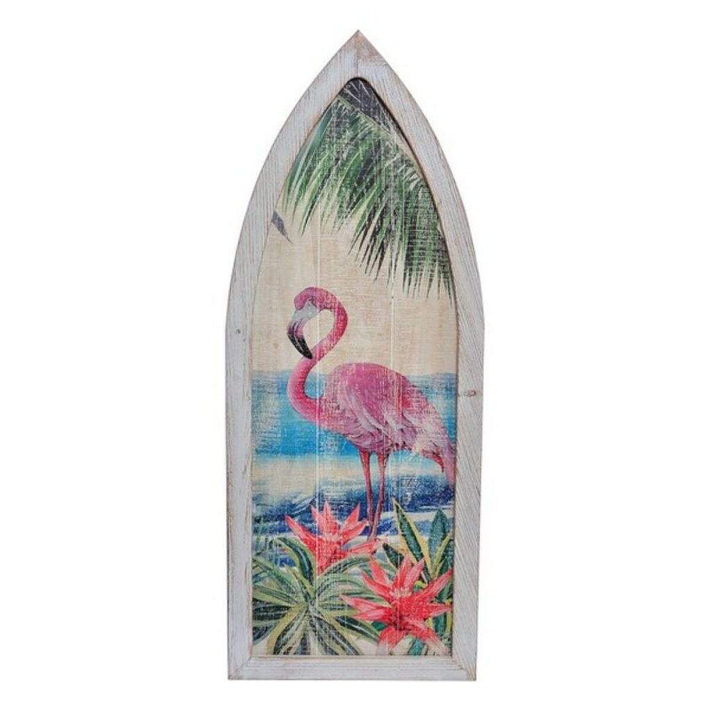 Décoration Murale Flamant Rose Tropical - DKD Home Decor