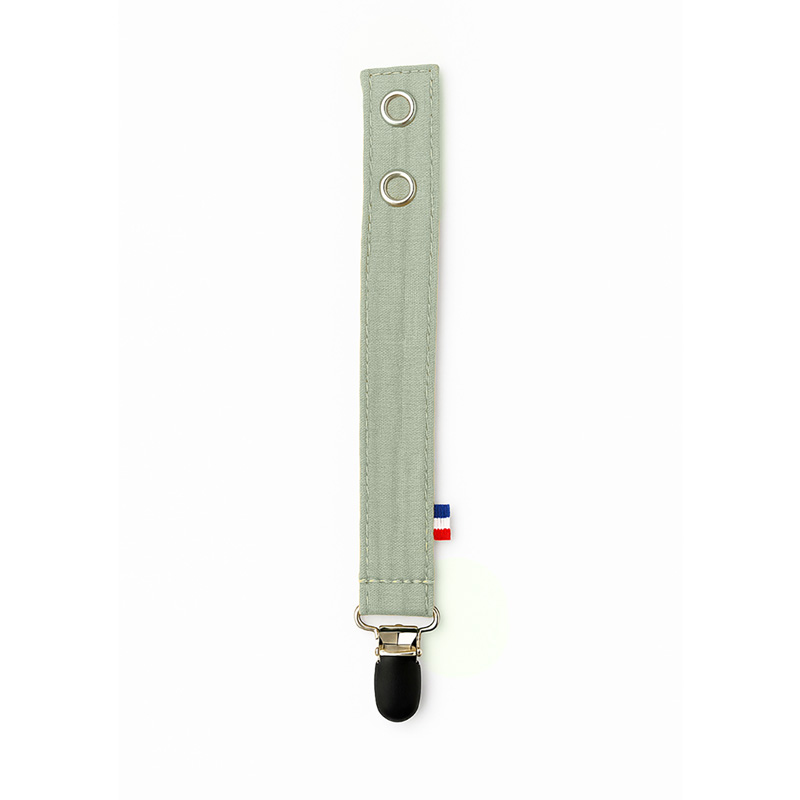 Attache Tétine en Coton Bio Vert – Image 2