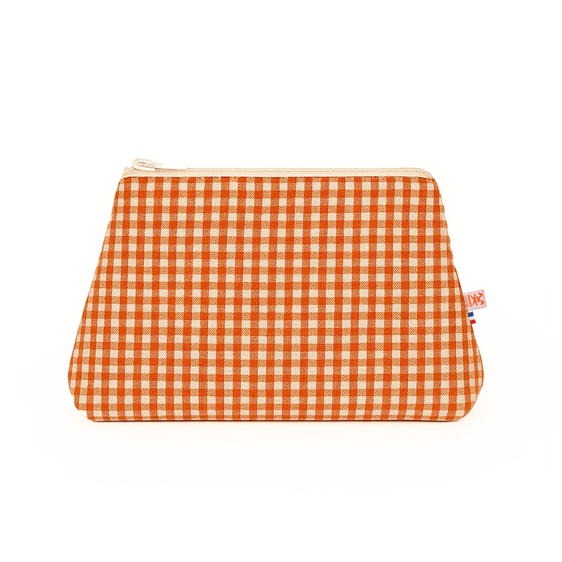 Trousse de Toilette en Coton Bio Vichy